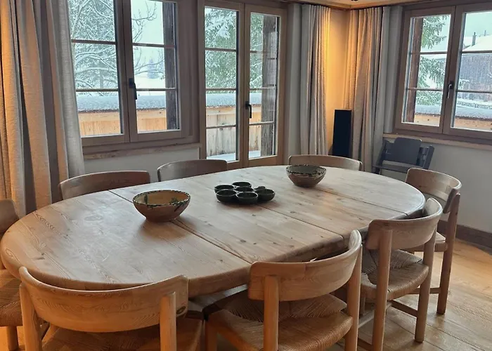 By The River In Gstaad With Sauna Feriehus Gsteig