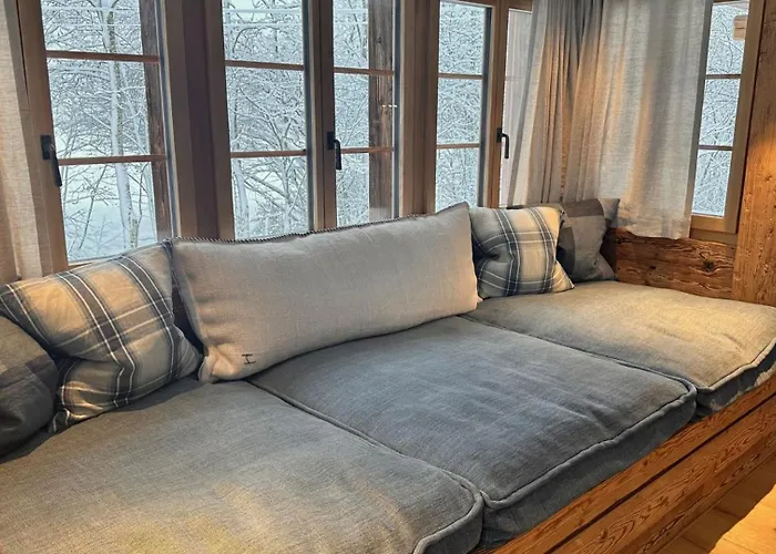 By The River In Gstaad With Sauna *