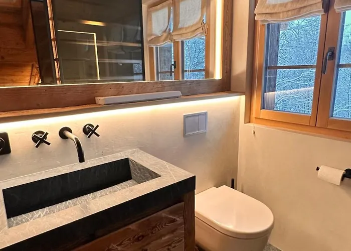 By The River In Gstaad With Sauna