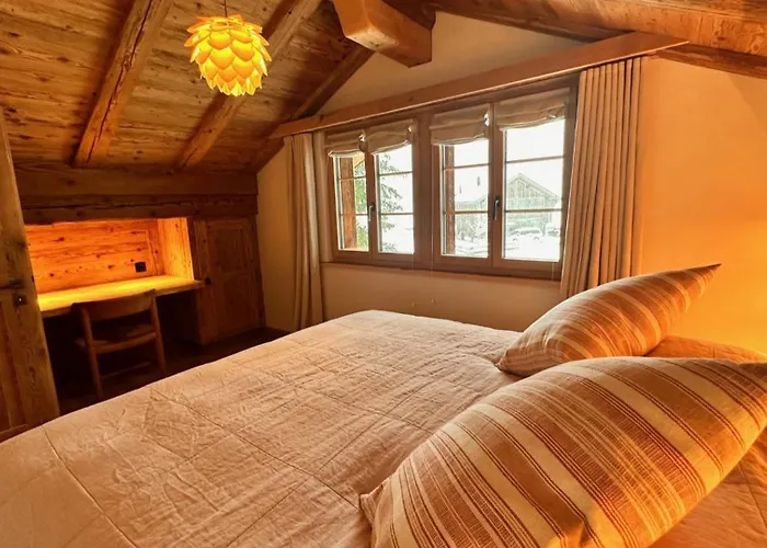 By The River In Gstaad With Sauna Gsteig