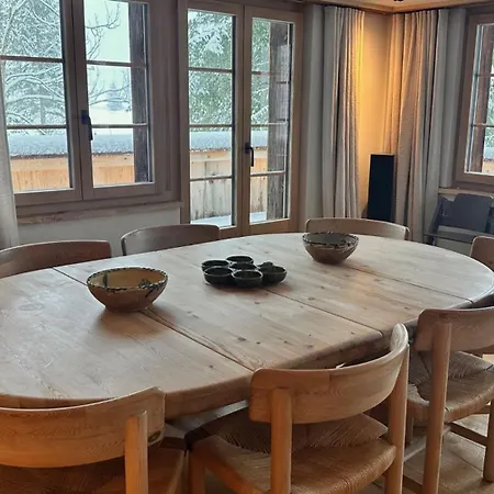 By The River In Gstaad With Sauna Prázdninový dům Gsteig