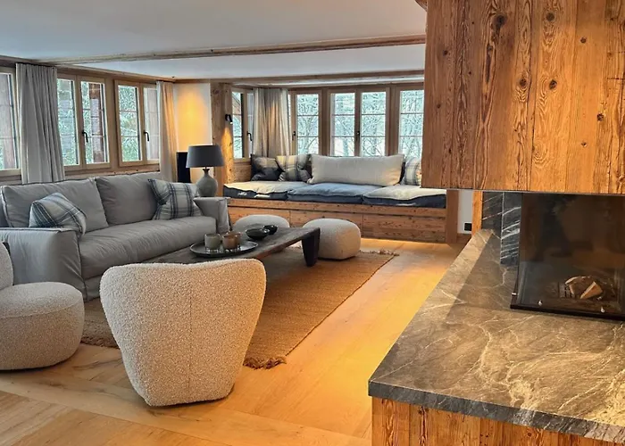 By The River In Gstaad With Sauna *